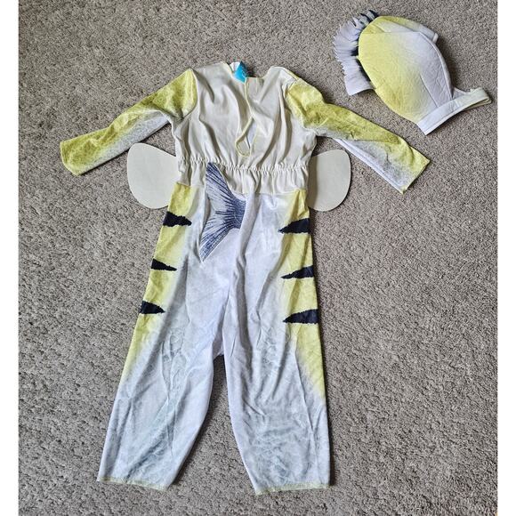 Flounder The Little Mermaid Toddler Halloween Costume 2 Piece Size 2T Dress Up - Picture 3 of 9